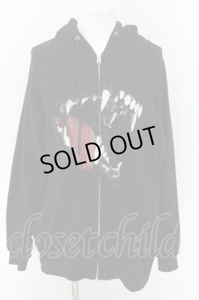 画像1: CIVARIZE / ビッグシルエットプリントパーカー F ブラック O-24-09-02-032-CI-to-YM-ZY (1)