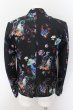 画像3: CIVARIZE / フラワー総柄テーラードジャケット 46 ブラックｘマルチ O-24-09-07-036-CI-ja-YM-ZY (3)