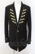 画像1: CIVARIZE / Axiom ナポレオンロングテーラードジャケット 46 ブラックxゴールド O-24-09-07-040-CI-ja-YM-OS (1)