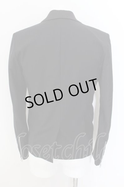 画像4: CIVARIZE / Inveterate ライダーステーラードジャケット 44 ブラック O-24-09-07-041-CI-ja-YM-OS (4)