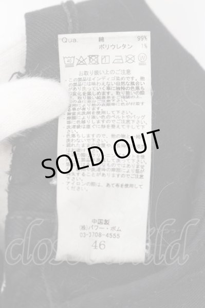 画像3: CIVARIZE / Transcend 加工デニムライダースジャケット 46 ブラック O-24-09-07-043-CI-ja-YM-ZY (3)