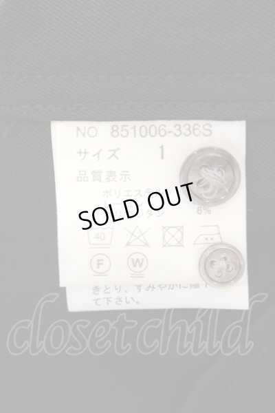 画像3: NO ID. / フライフロントスイッチングシャツ 1 ブラックｘワイン O-24-09-07-047-NO-sh-YM-ZT126