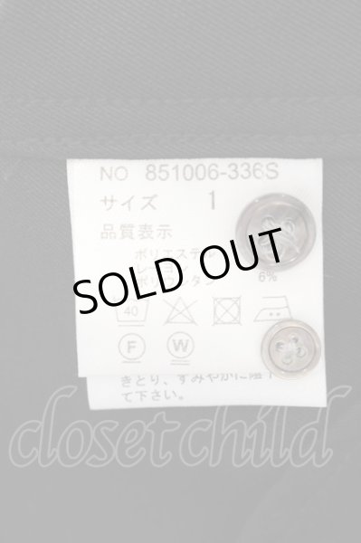 画像3: NO ID. / フライフロントスイッチングシャツ 1 ブラックｘワイン O-24-09-07-047-NO-sh-YM-ZT126 (3)