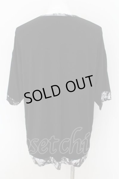 画像4: NO ID. / リバーシブルBIG Tシャツ  ブラック O-24-09-07-059-NO-ts-YM-ZT026 (4)