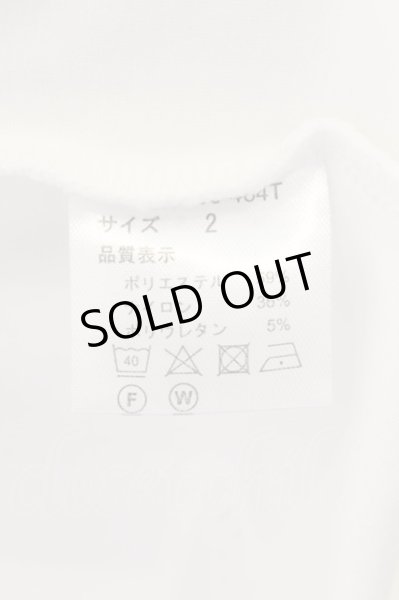 画像4: NO ID. / エンブロイダリーメッセージC-N Tシャツ 2 ホワイト O-24-09-07-060-NO-ts-YM-ZT026 (4)