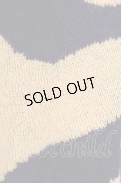 画像3: ZARA / レオパードニットプルオーバー EU M ブラックｘイエロー O-24-09-07-068-ZA-to-YM-ZT0915 (3)