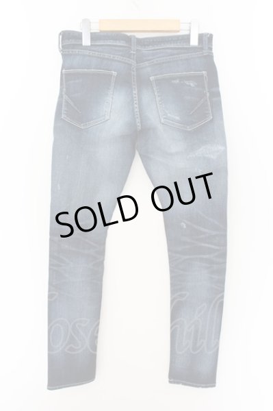 画像2: GOSTAR DE FUGA / ダメージリペアストレッチスキニーデニムパンツ 42 インディゴ O-24-09-07-081-GO-pa-YM-OS (2)