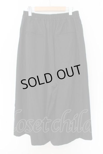 画像3: CIVARIZE / Detectフラワー柄マチ付ジップワイドパンツ 46 ブラックｘ O-24-09-07-087-CI-pa-YM-ZT160 (3)