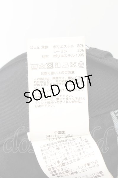 画像4: CIVARIZE / Detectフラワー柄マチ付ジップワイドパンツ 46 ブラックｘ O-24-09-07-087-CI-pa-YM-ZT160 (4)