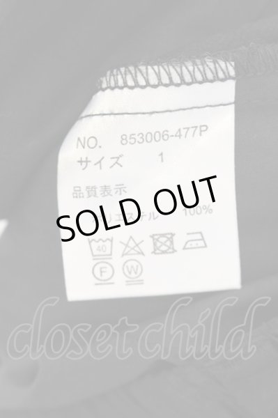 画像3: NO ID. / リンクルフレアパンツ 1 ブラック O-24-09-07-091-NO-pa-YM-ZT150 (3)