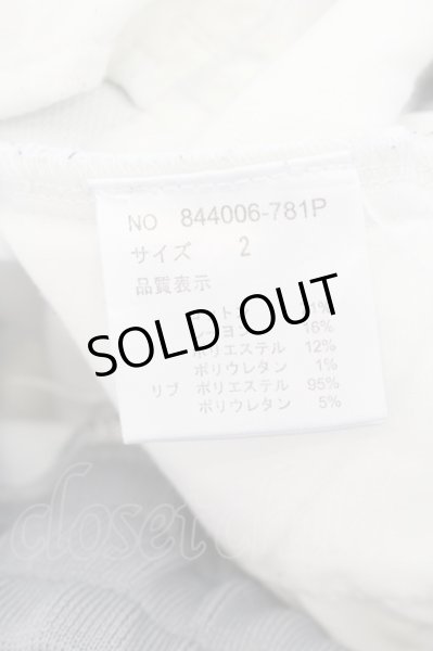 画像4: NO ID. / ニットデニムトラックスキニーパンツ 2 ブリーチ（アイスブルー系） O-24-09-07-092-NO-pa-YM-ZT160 (4)