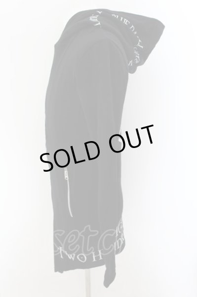 画像3: CIVARIZE / NIGHTMARE　Ni-yaコラボパーカー 44 ブラックｘホワイト O-24-09-07-001-CI-to-YM-ZS (3)