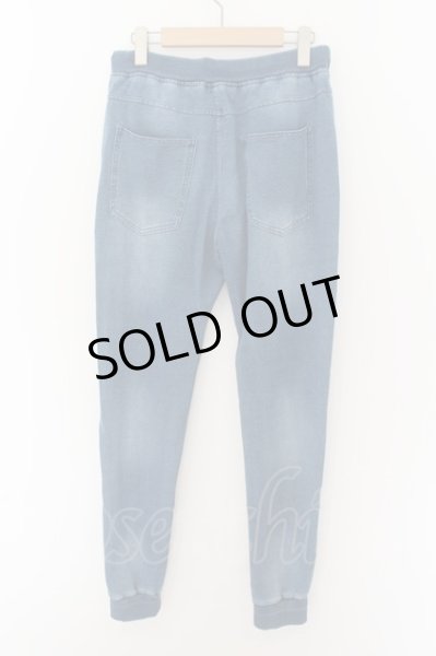 画像2: Roshell / スウェットデニムジョガーパンツ M インディゴ O-24-09-07-094-Ro-pa-YM-ZT126 (2)