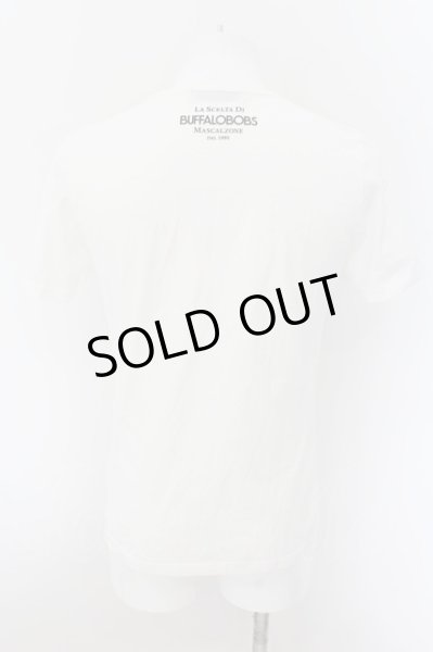 画像2: BUFFALO BOBS / GUADRIFOGLIO ストーンTシャツ 1-2 ホワイト O-24-09-07-103-BU-ts-YM-ZT125 (2)