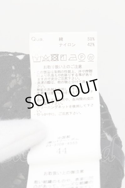 画像3: CIVARIZE / Gimlet 総レース6分袖テーラードジャケット 44 ブラック O-24-09-07-011-CI-ja-YM-OS (3)