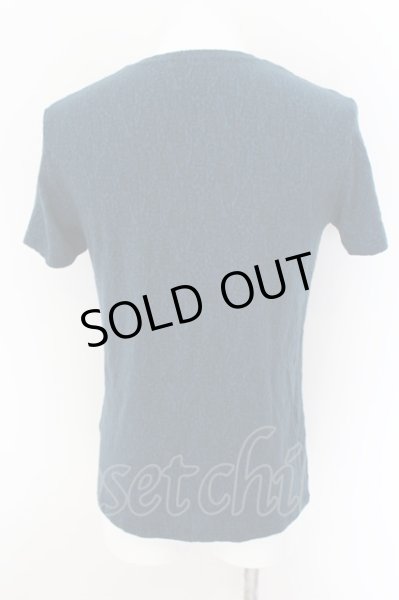 画像2: Zero by TORNADO MART / パイルジャガードVネックTシャツ M ターコイズ O-24-09-07-106-Ze-ts-YM-ZT0915 (2)