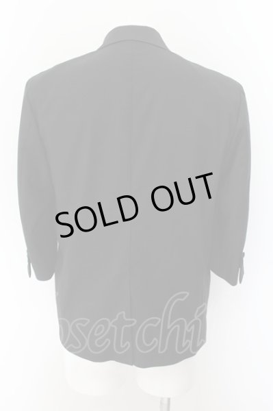 画像2: CIVARIZE / Midair 6分袖フェイクレイヤードナポレオンテーラードジャケット 46 ブラック O-24-09-07-031-CI-ja-YM-OS (2)