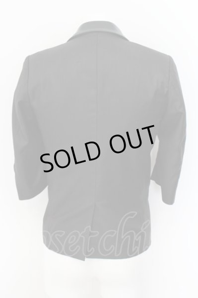 画像2: CIVARIZE / PUラベル六部丈テーラードジャケット 44 ブラック O-24-09-07-033-CI-ja-YM-OS (2)