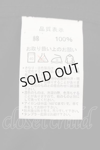 画像3: semantic design / Drip Note 比翼シャツ M ブラック O-24-09-15-040-SE-sh-YM-ZT208 (3)