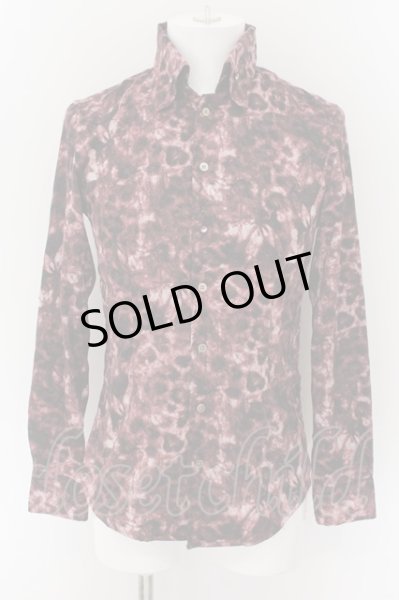 画像1: TORNADO MART / レオパードBDシャツ M ボルドー O-24-09-15-041-TO-sh-YM-ZT208 (1)