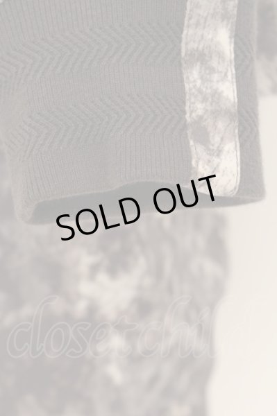 画像2: TORNADO MART / ヘアラインレオパードプリントブルゾンジャケット M グレー O-24-09-15-045-TO-ja-YM-ZT206 (2)