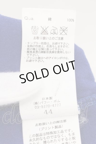 画像3: FUGA / Screen グラデーションペイズリーカットソー 44 ブルー O-24-09-15-053-FU-to-YM-ZT206 (3)