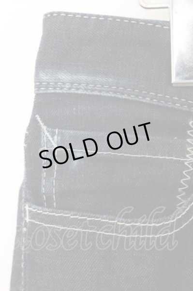 画像2: VANQUISH / ワンウォッシュパワーストレッチスキニーデニムパンツ 28 ブルー O-24-09-15-062-VA-pa-YM-ZT206 (2)