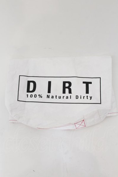 画像1: DIRT 100% Natural Dirty / クラッチバッグ FLY  ホワイト O-24-09-15-070-DI-ba-YM-OS (1)