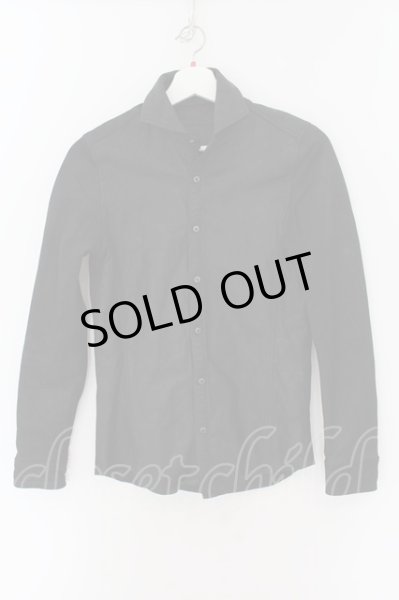 画像1: FUGA / Polish ゴートヌバックレザーシャツ 44 ブラック O-24-09-15-011-FU-sh-YM-ZT-ML005 (1)