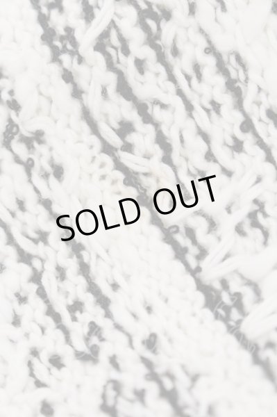 画像2: FUGA / SANNITIZNG ニットMA-1ジャケット 44 ホワイト O-24-09-15-024-FU-to-YM-ZT219 (2)