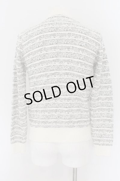 画像3: FUGA / SANNITIZNG ニットMA-1ジャケット 44 ホワイト O-24-09-15-024-FU-to-YM-ZT219 (3)