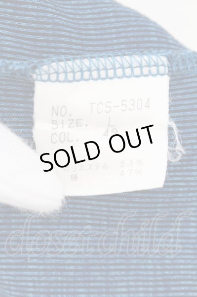 画像3: TORNADO MART / ランダムストライプフラワータンクトップ L ターコイズ O-24-09-15-028-TO-to-YM-ZT208 (3)