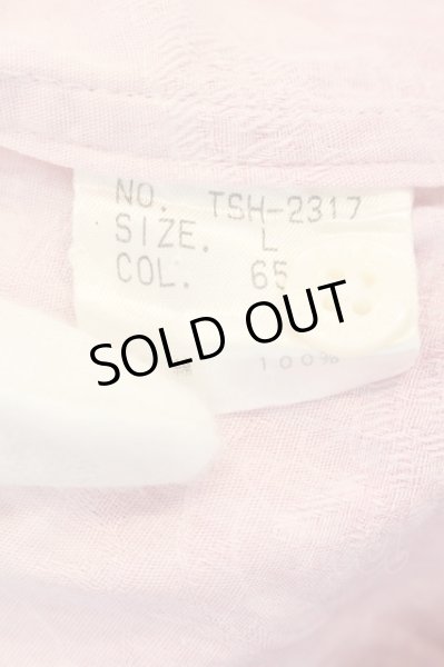 画像3: TORNADO MART / ボタニカルジャガードグラデーションヒヨクシャツ L ホワイトｘパープル O-24-09-15-030-TO-sh-YM-ZT219 (3)