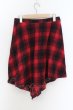 画像2: CIVARIZE / Wind 変形ラップスカート F レッド O-24-09-16-031-CI-pa-YM-ZT451 (2)