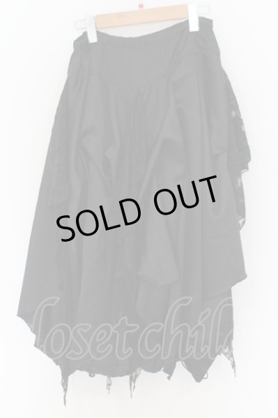 画像3: CIVARIZE / レイヤードスカートパンツ F ブラック O-24-09-16-032-CI-pa-YM-ZT149 (3)