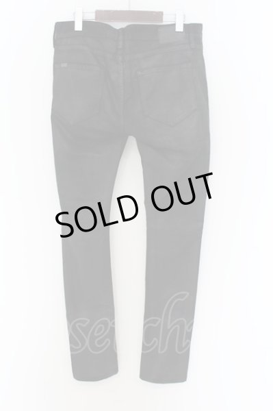 画像2: CIVARIZE / Sentimentコーティングダメージストレッチスキニーパンツ 44 ブラック O-24-09-16-035-CI-pa-YM-ZT149 (2)