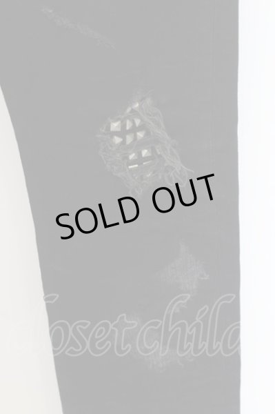 画像3: CIVARIZE / Rust リメイクスキニーデニムパンツ 44 ブラック O-24-09-16-041-CI-pa-YM-OS (3)