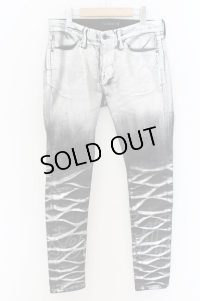 画像1: CIVARIZE / Grace箔加工スキニーデニムパンツ 44 シルバー O-24-09-16-042-CI-pa-YM-ZT451 (1)