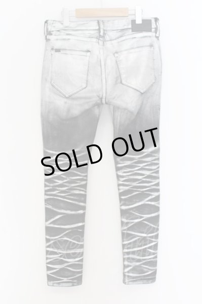 画像2: CIVARIZE / Grace箔加工スキニーデニムパンツ 44 シルバー O-24-09-16-042-CI-pa-YM-ZT451 (2)