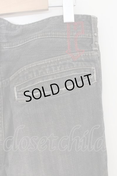 画像6: Roen / デストロイフレアデニムパンツ 31 グレー O-24-09-16-044-Ro-pa-YM-ZT268 (6)