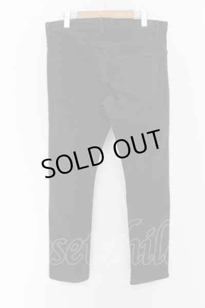 画像2: Iroquois / ストレッチダメージデニムパンツ 3 チャコール O-24-09-16-047-Ir-pa-YM-ZT262 (2)