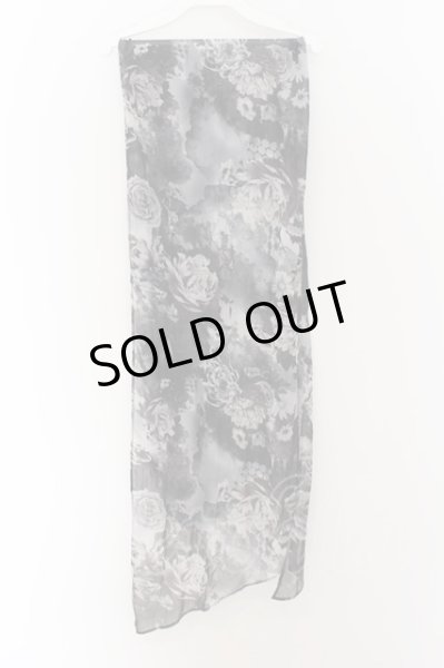 画像2: CIVARIZE / シフォンストール  ブラック O-24-09-16-049-CI-za-YM-OS (2)