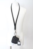 画像1: Moonage Devilment（清春） / NECK STRAP & COIN PURSE  ブラックｘシルバー O-24-09-16-055-MO-za-YM-OS (1)