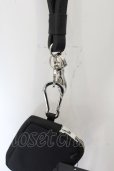 画像2: Moonage Devilment（清春） / NECK STRAP & COIN PURSE  ブラックｘシルバー O-24-09-16-055-MO-za-YM-OS (2)