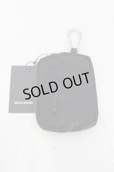 画像4: Moonage Devilment（清春） / NECK STRAP & COIN PURSE  ブラックｘシルバー O-24-09-16-055-MO-za-YM-OS (4)