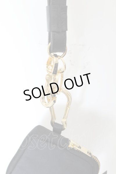 画像2: Moonage Devilment（清春） / NECK STRAP & COIN PURSE  ブラックｘゴールド O-24-09-16-056-MO-za-YM-OS (2)