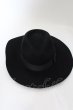 画像2: CIVARIZE / Widow中折れビッグフェルト  ブラック O-24-09-16-057-CI-za-YM-ZT0930A (2)