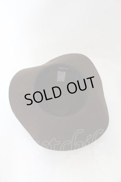 画像3: Moonage Devilment（清春） / リボンフェルトロングブリム F ブラウン O-24-09-16-059-MO-za-YM-ZT495 (3)