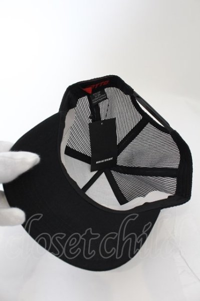 画像4: Moonage Devilment（清春） / GRAPHIC MESH CAP -LISTENER- キャップ F ブラック O-24-09-16-062-MO-za-YM-ZT133 (4)