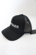 画像2: Moonage Devilment（清春） / GRAPHIC MESH CAP -LISTENER- キャップ F ブラック O-24-09-16-063-MO-za-YM-ZT133 (2)
